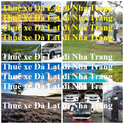 Thue xe da lat Nha trang