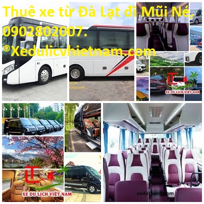 Thuê xe Đà Lạt Mũi Né