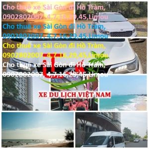 Thuê xe sài gòn Hồ Tràm