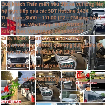 Cho Thuê Xe Mũi Né đi Sài Gòn Giá Rẻ Xe 4, 7, 16, 29, 45 Chỗ