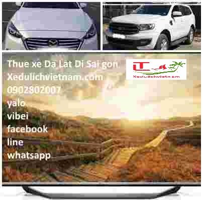 Thue xe da lat di sai gon