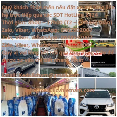 Cho Thuê Xe Mũi Né đi Sài Gòn Giá Rẻ Xe 4, 7, 16, 29, 45 Chỗ