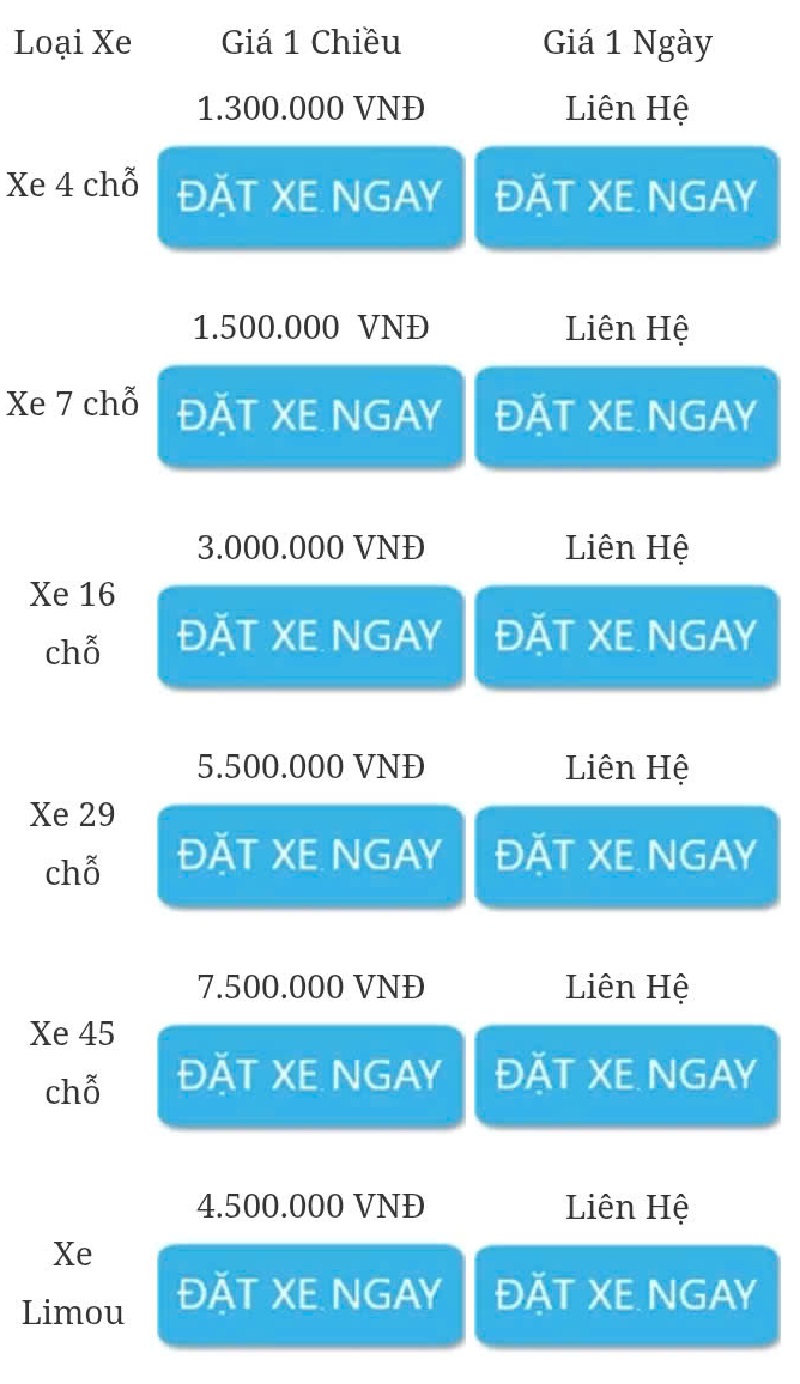 Thue xe Sai Gon Ben Tre