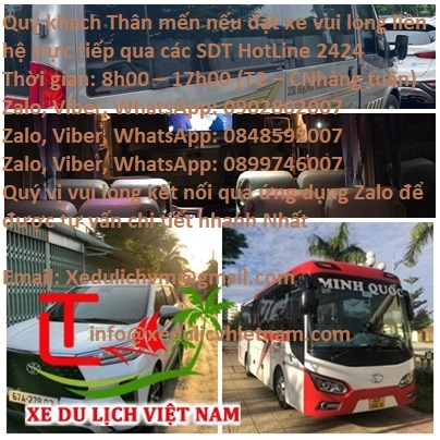 Cho Thuê Xe Mũi Né đi Sài Gòn Giá Rẻ Xe 4, 7, 16, 29, 45 Chỗ