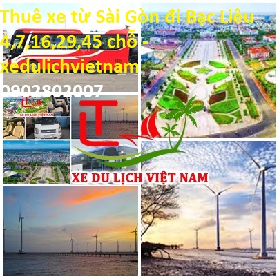 Thue Xe Sai Gon Bac Lieu