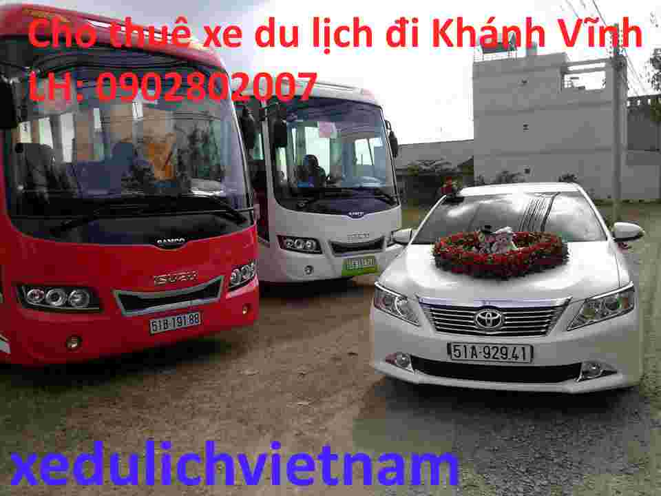 Cho thuê xe  du lịch đi Khánh Vân