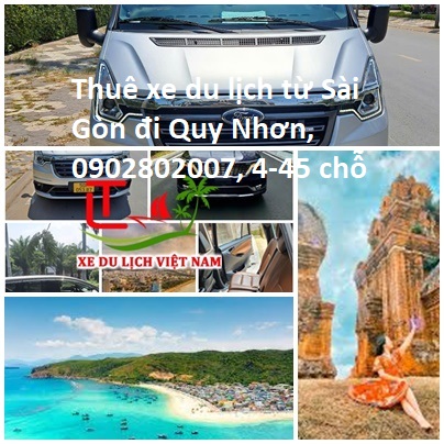 Cho Thue Xe Sai gon Di Quy Nhon