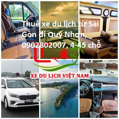 Cho Thue Xe sai gon Di Quy Nhon