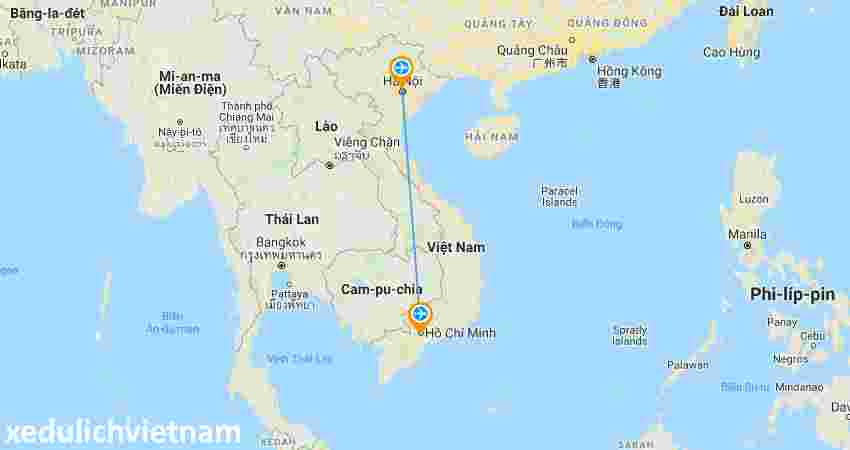 Bay Tu Ha Noi Vao Sai Gon Bao Lau