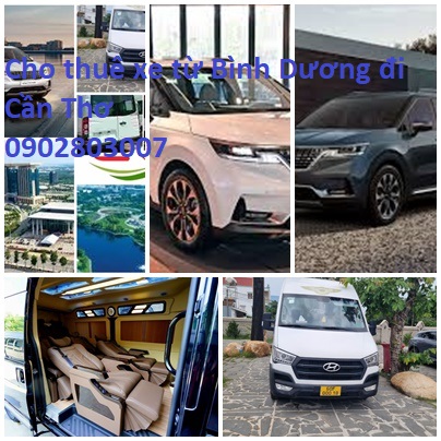 Cho Thue Xe Binh Duong Di Can Tho