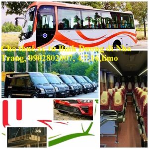 Cho Thue Xe Binh Duong Di Nha Trang