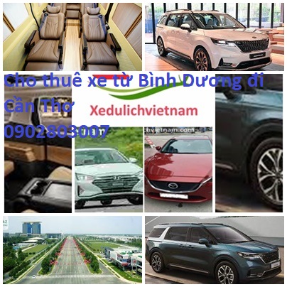 Cho Thue Xe Binh Duong Di Can Tho