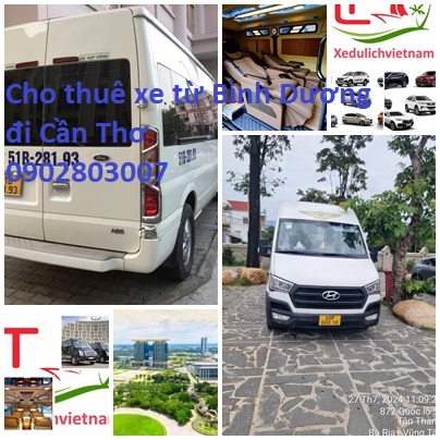 Cho Thue Xe Binh Duong Di Can Tho