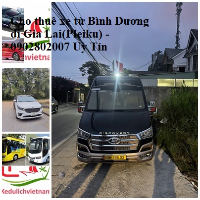 Cho Thue Xe Sai Gon Di Gia Lai