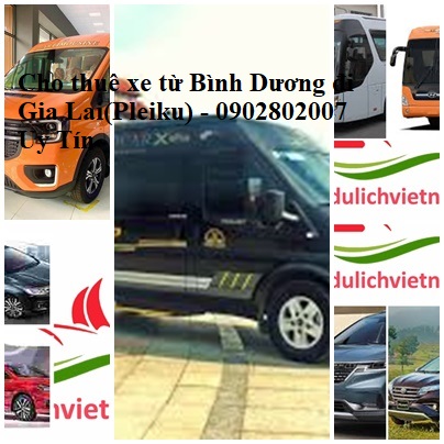 Cho Thue Xe Sai Gon Di Gia Lai