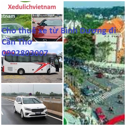 Cho Thue Xe Binh Duong Di Can Tho