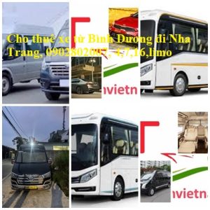 Cho Thue Xe Binh Duong Di Nha Trang