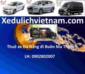 Cho thuê xe Đà Nẵng đi Buôn Ma thuột