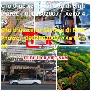 Thue Xe Sai Gon Binh Phuoc