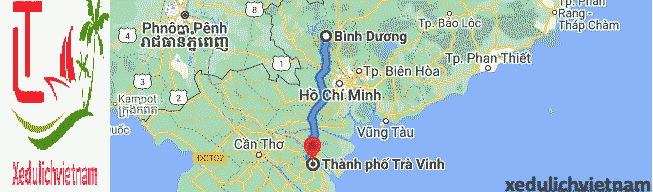 Thuê xe Bình dươn đi Trà Vinh