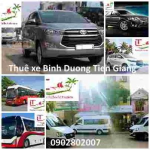 Thuê xe Bình Dương đi Tiền Giang