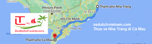 Thuê xe nha trang đi cà mau