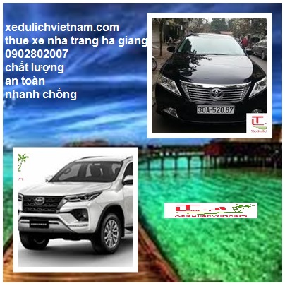 Cho Thue Xe Nha Trang Di Ha Giang