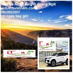 Thue Xe Nha Trang Nghệ An