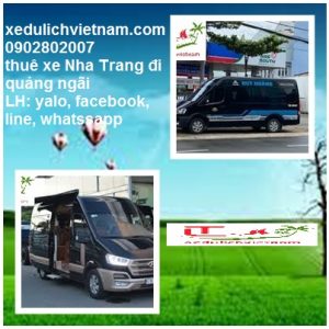 Thue Xe limousine