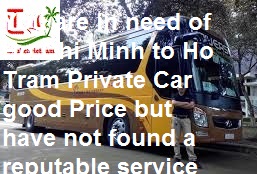 Ho Chi Minh Di Ho Tram Private Car
