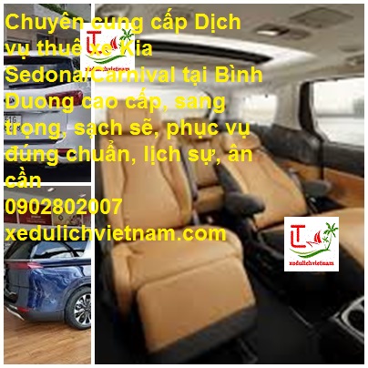 Thue Xe Sedona Binh Duong