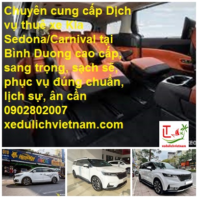 Thue Xe Sedona Binh Duong