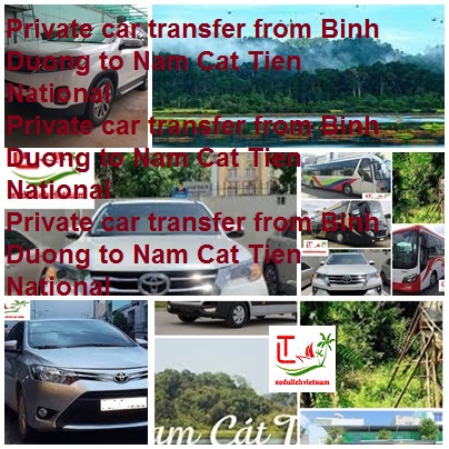 Private Car Binh Duong Cat Tien