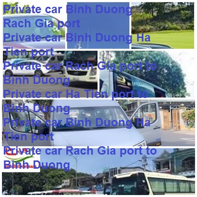 Private car Binh Duong Rach Gia