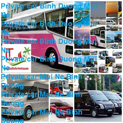 Private Car Binh Duong Mui Ne Goog Price