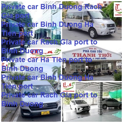 Private car Binh Duong Rach Gia