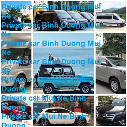 Private Car Binh Duong Mui Ne Goog Price