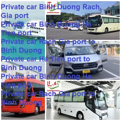 Private car Binh Duong Rach Gia