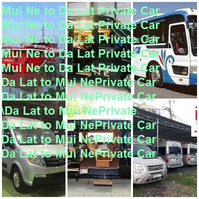 Mui Ne Da Lat Private Car