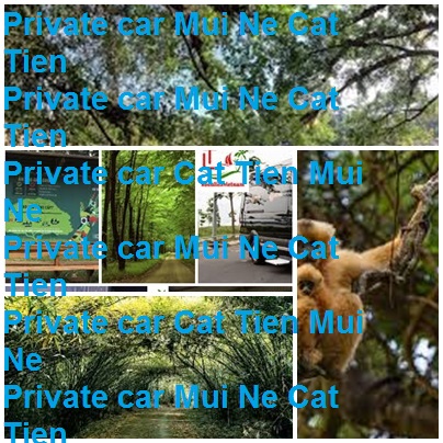 Private Car Mui Ne Cat Tien