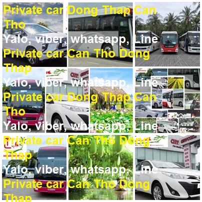 Private Car Dong Thap Can Tho