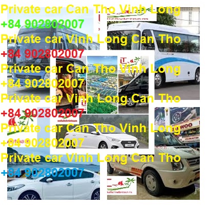 Private car Vinh Long Can tho