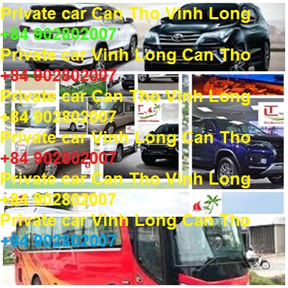 Private car Vinh Long Can tho