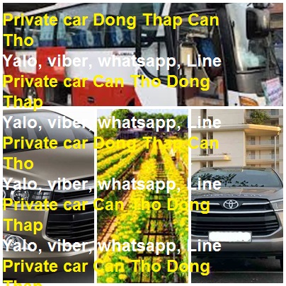 Private Car Dong Thap Can Tho