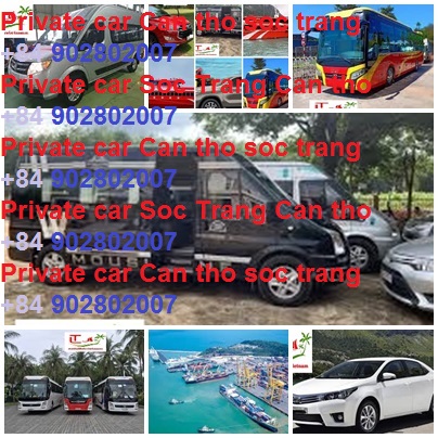 Private car Soc Trang can tho