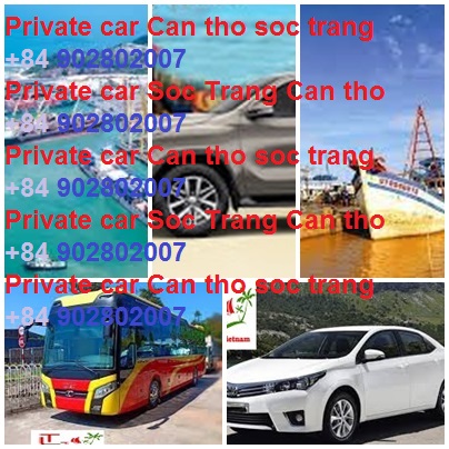 Private car Soc Trang can tho