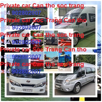 Private car Soc Trang can tho