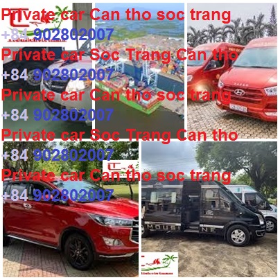 Private car Soc Trang can tho