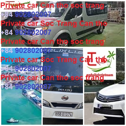 Private car Soc Trang can tho