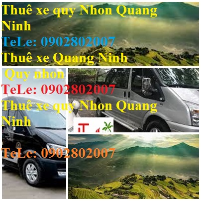 Thue Xe Quy Nhon Quang Ninh